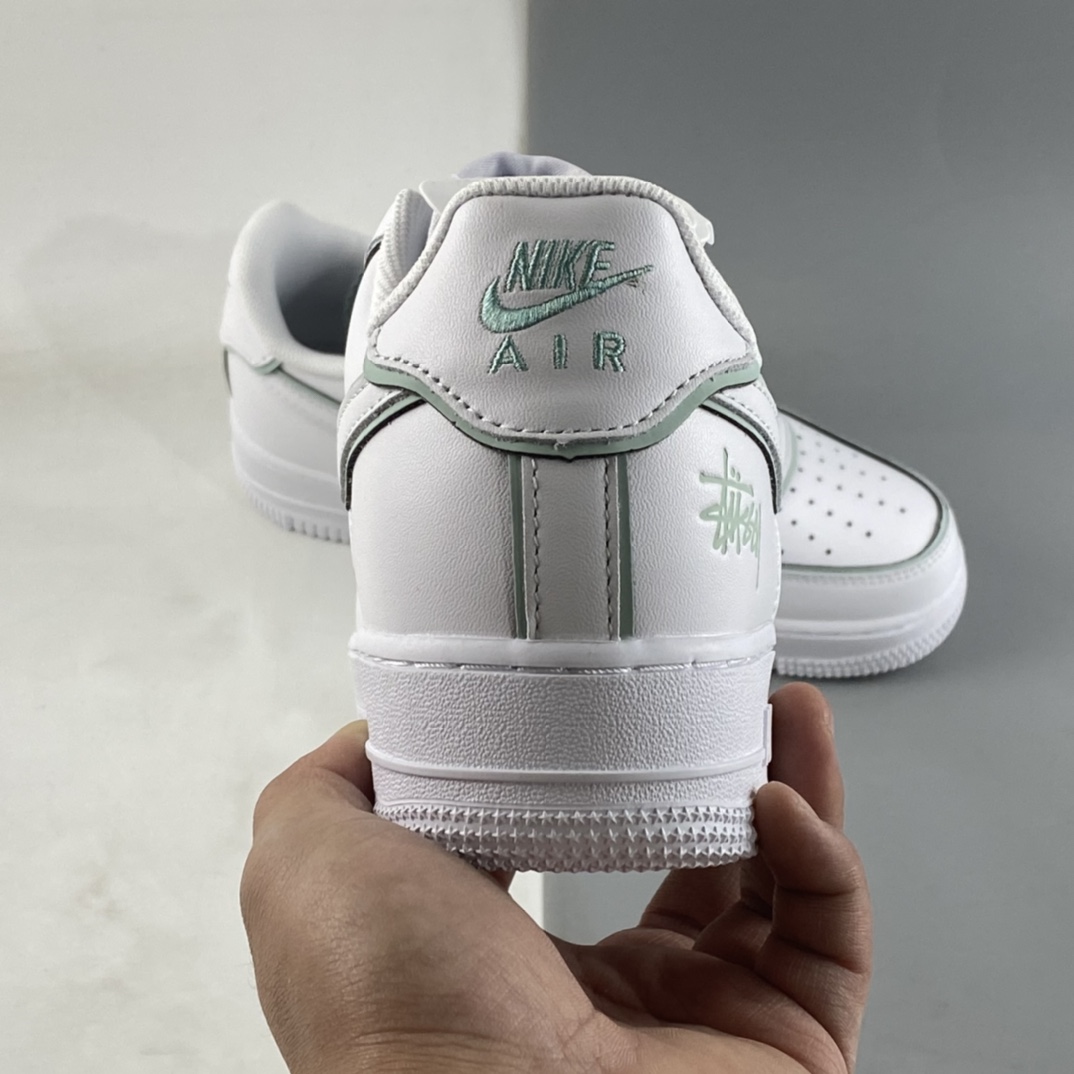 Stussy x Nike Air Force 1 Low 斯图西联名 冰蓝炫彩反光 DT0617-029
