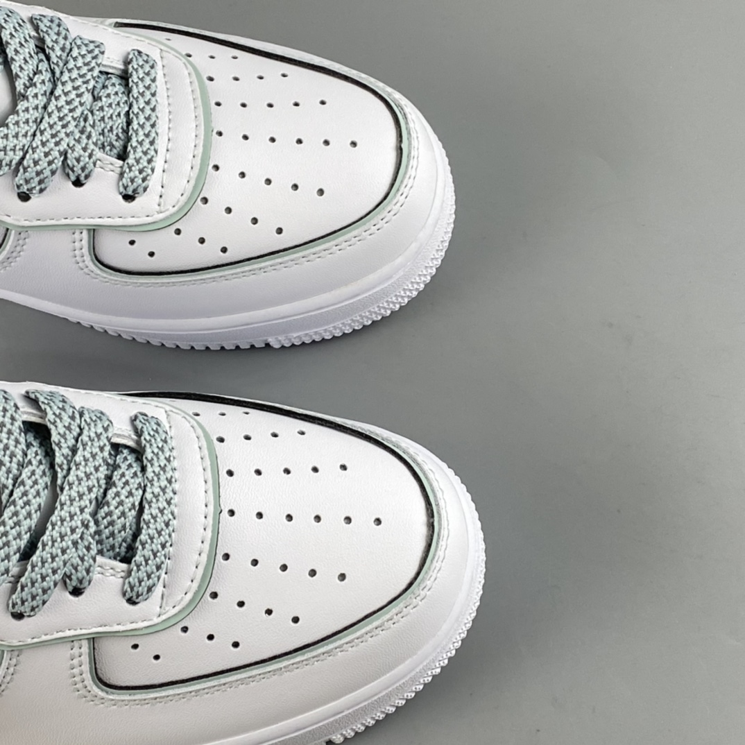 Stussy x Nike Air Force 1 Low 斯图西联名 冰蓝炫彩反光 DT0617-029