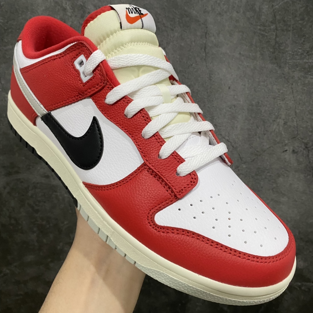 图片[3]-NK SB Dunk Low \”Chicago Split\”n分裂芝加哥 S2纯原生产线出品n#独家原版原盒开模打造n#原厂织唛标 一致匹配原版n#原楦原纸板开发 匹配原版98%以上n#后跟垫棉独家呈现 后跟反口里弧度正确n#全新后跟电绣 电绣针数与正品一致n#原厂皮料 质感无敌货号：DZ2536-600 Size：36 36.5 37.5 38 38.5 39 40 40.5 41 42 42.5 43 44 44.5 45 46 47.5-莆田鞋批发中心