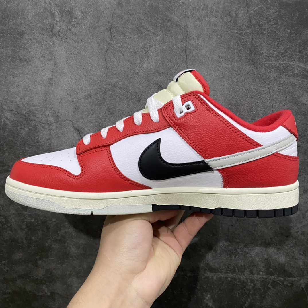 图片[2]-NK SB Dunk Low \”Chicago Split\”n分裂芝加哥 S2纯原生产线出品n#独家原版原盒开模打造n#原厂织唛标 一致匹配原版n#原楦原纸板开发 匹配原版98%以上n#后跟垫棉独家呈现 后跟反口里弧度正确n#全新后跟电绣 电绣针数与正品一致n#原厂皮料 质感无敌货号：DZ2536-600 Size：36 36.5 37.5 38 38.5 39 40 40.5 41 42 42.5 43 44 44.5 45 46 47.5-莆田鞋批发中心