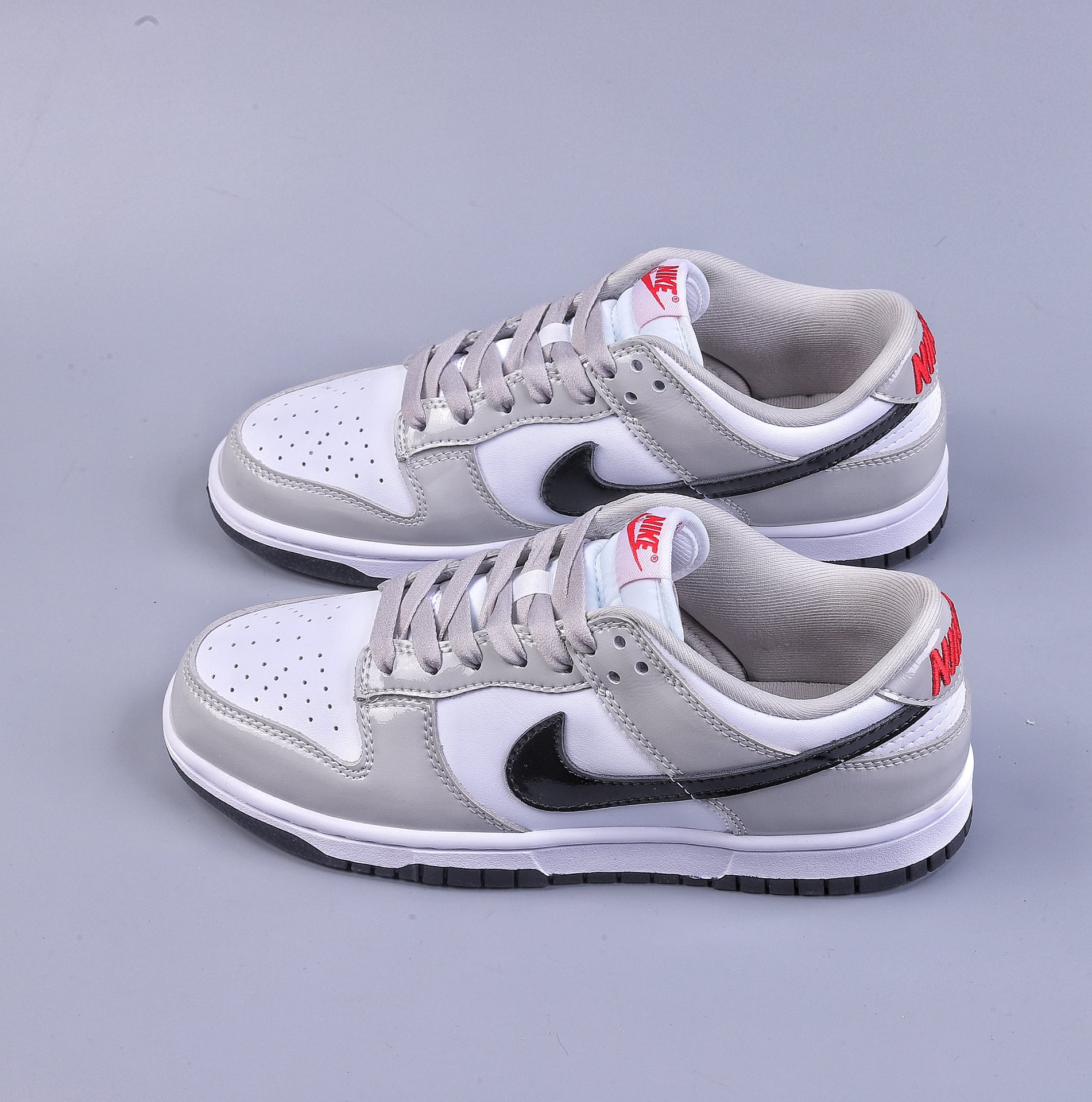 200 Nike Dunk Low ”Light Iron Ore” 漆皮灰 SB低帮运动休闲板鞋 DQ7576-001