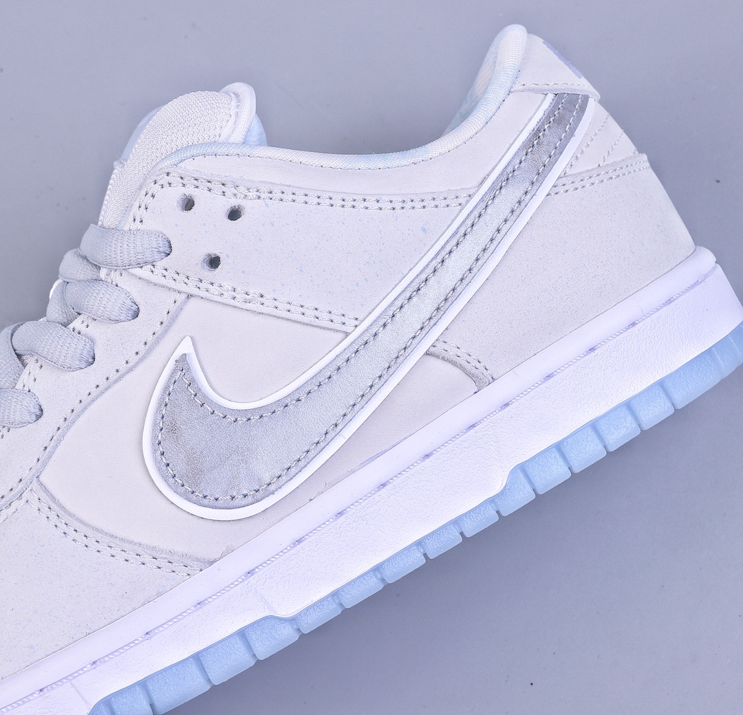 480 OG纯原版本 Concepts x Nike Dunk Low Pro SB ”White lobster” 全头层白龙虾板鞋 FD8776-100