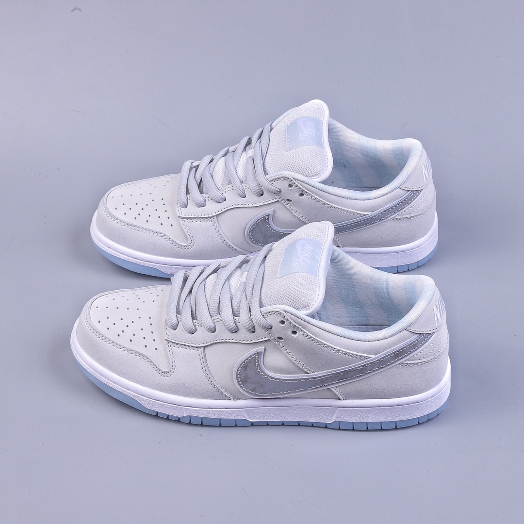480 OG纯原版本 Concepts x Nike Dunk Low Pro SB ”White lobster” 全头层白龙虾板鞋 FD8776-100