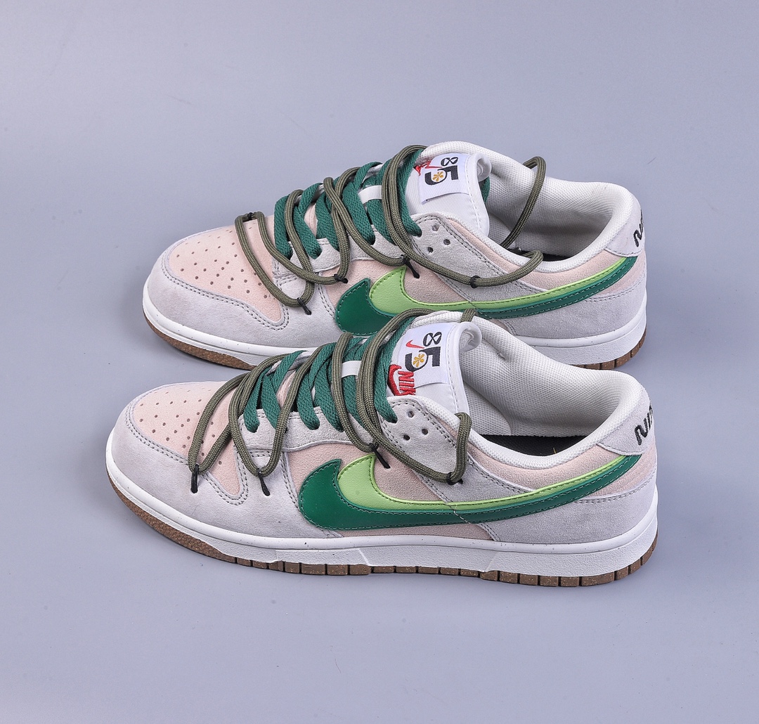 240 Nike Dunk Low ”85” 低帮气泡水母 双勾解构绑带绿野仙踪 DO9457-100