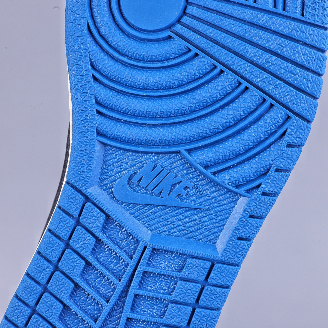 280 VT版Travis Scott x Fragment x Air Jordan 1 Low“Military Blue” 闪电倒勾低帮 DM7866-140