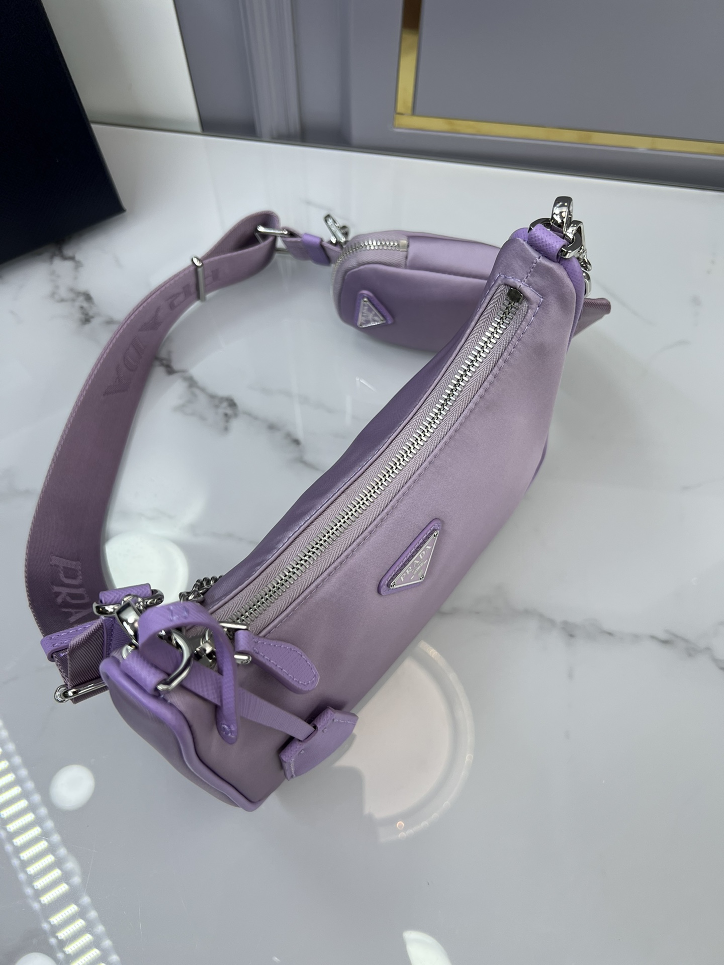 正品级原厂皮版本爆款推荐hobo三合一紫色Hobo三合一已成为主流时尚趋势啦！超级百搭好看时髦潮人一定要