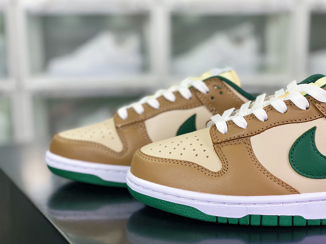 SB Dunk Retro Low”Tan Green”扣篮系列低帮板鞋“摩卡米棕绿”FB7160-231