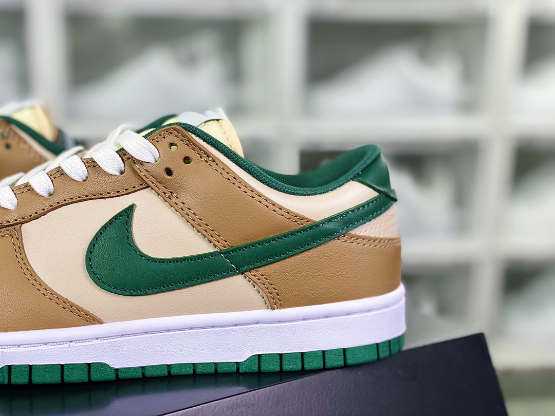 SB Dunk Retro Low”Tan Green”扣篮系列低帮板鞋“摩卡米棕绿”FB7160-231