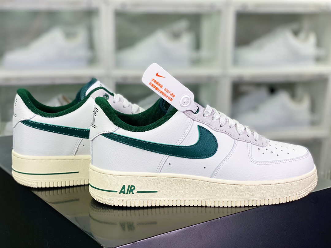 Air Force 1'07 Low ”Command Force” Air Force 1 ”Leather White Gray Dark Green Oxide Bottom” DR0148-102