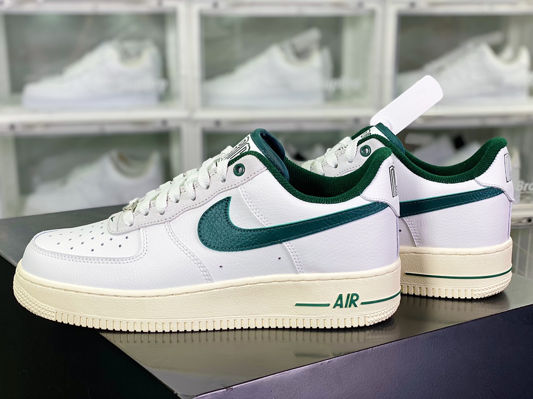 Air Force 1'07 Low ”Command Force” Air Force 1 ”Leather White Gray Dark Green Oxide Bottom” DR0148-102