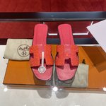Hermes Cheap
 Shoes Slippers Cowhide Genuine Leather Sheepskin Spring Collection