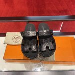 Hermes Shoes Sandals Slippers AAA Replica Designer
 Women Men Cowhide Sheepskin TPU Summer Collection