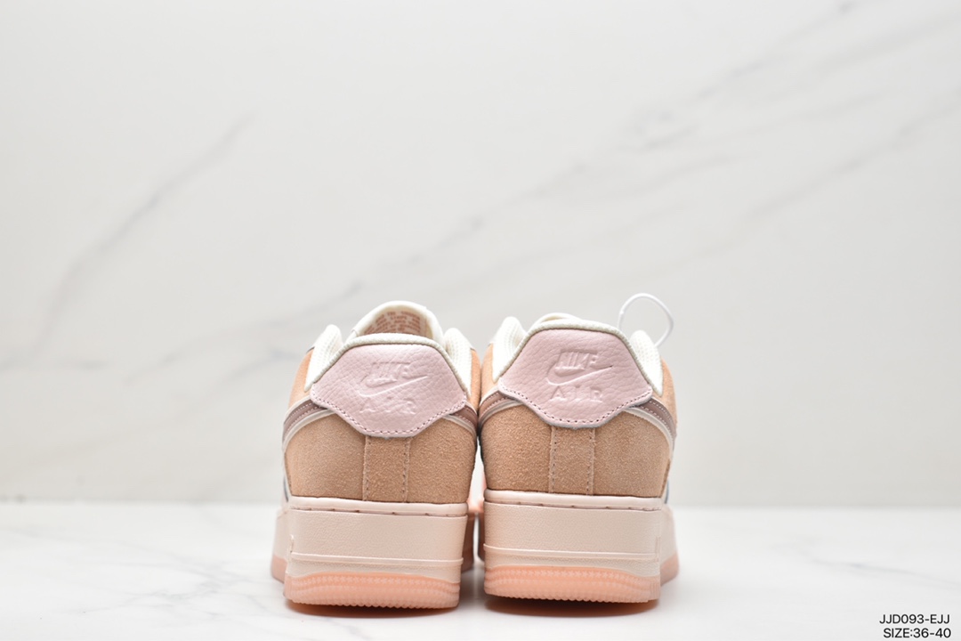 耐克Nike WMNS Air Force 1 Shadow 马卡龙空军一号轻量增高低帮 CI0919-100