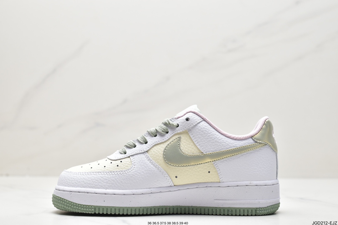 Nike Air Force 1'07 Low 抹茶粉 空军一号低帮休闲板鞋 DQ0360-100