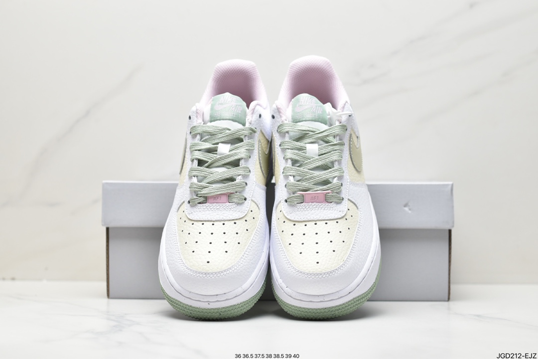 Nike Air Force 1'07 Low 抹茶粉 空军一号低帮休闲板鞋 DQ0360-100