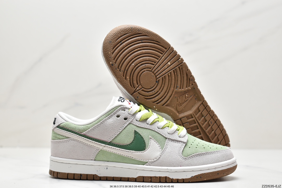 Nike Dunk Low SE “85” 白绿双勾四叶草 DO9457-100