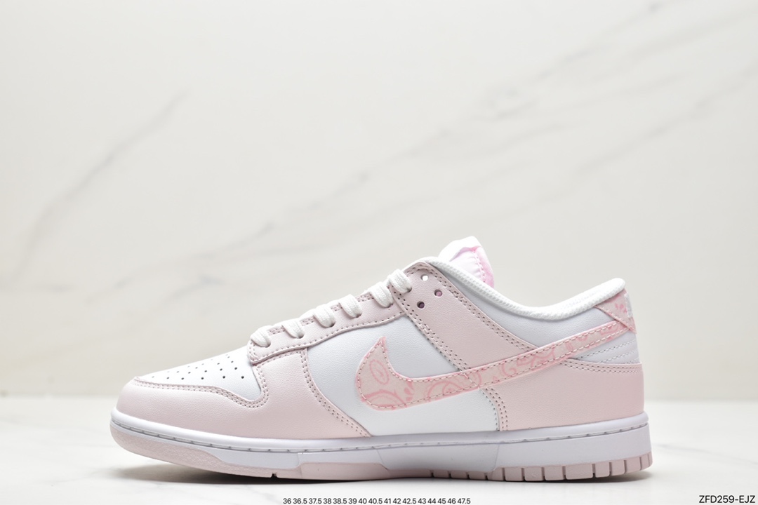 大厂性价比 Nike Dunk Low “Pink Paisley” 珍珠粉 FD1449-100