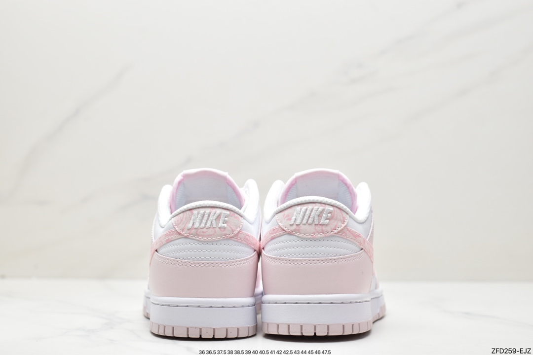大厂性价比 Nike Dunk Low “Pink Paisley” 珍珠粉 FD1449-100
