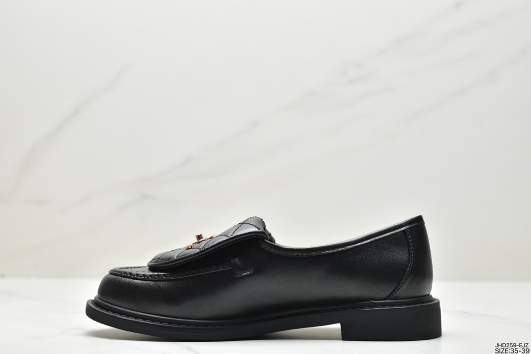 [Xiaoxiangfeng] The new buckle loafers are exquisite retro small leather shoes