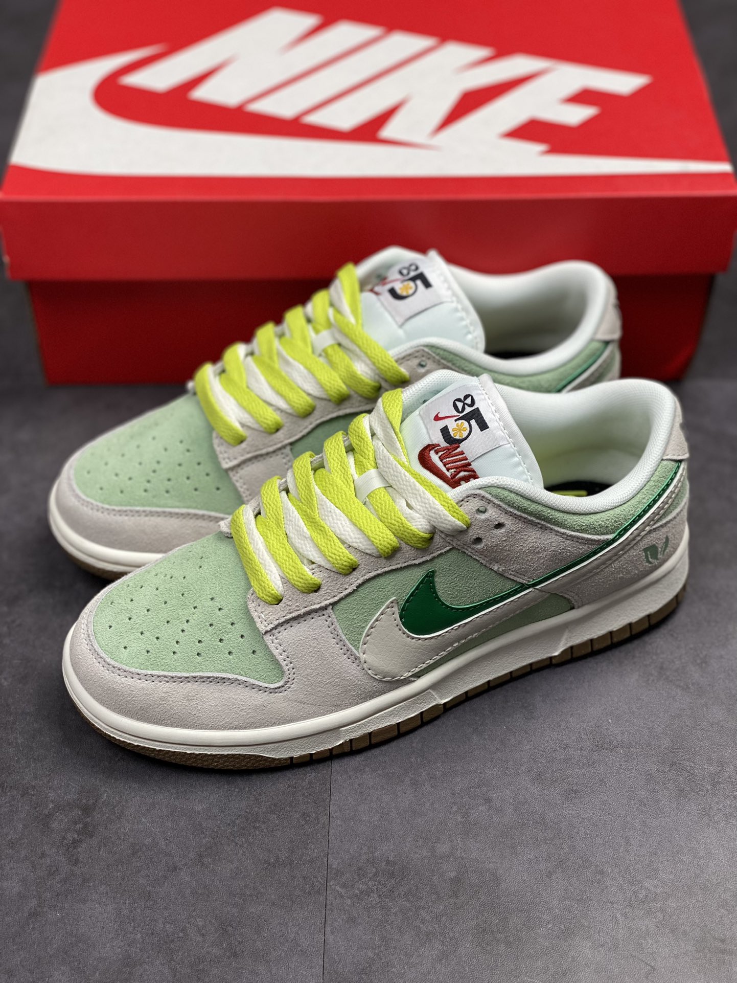 Nike Dunk Low K999 牛油果 灰白绿 DO9457-100