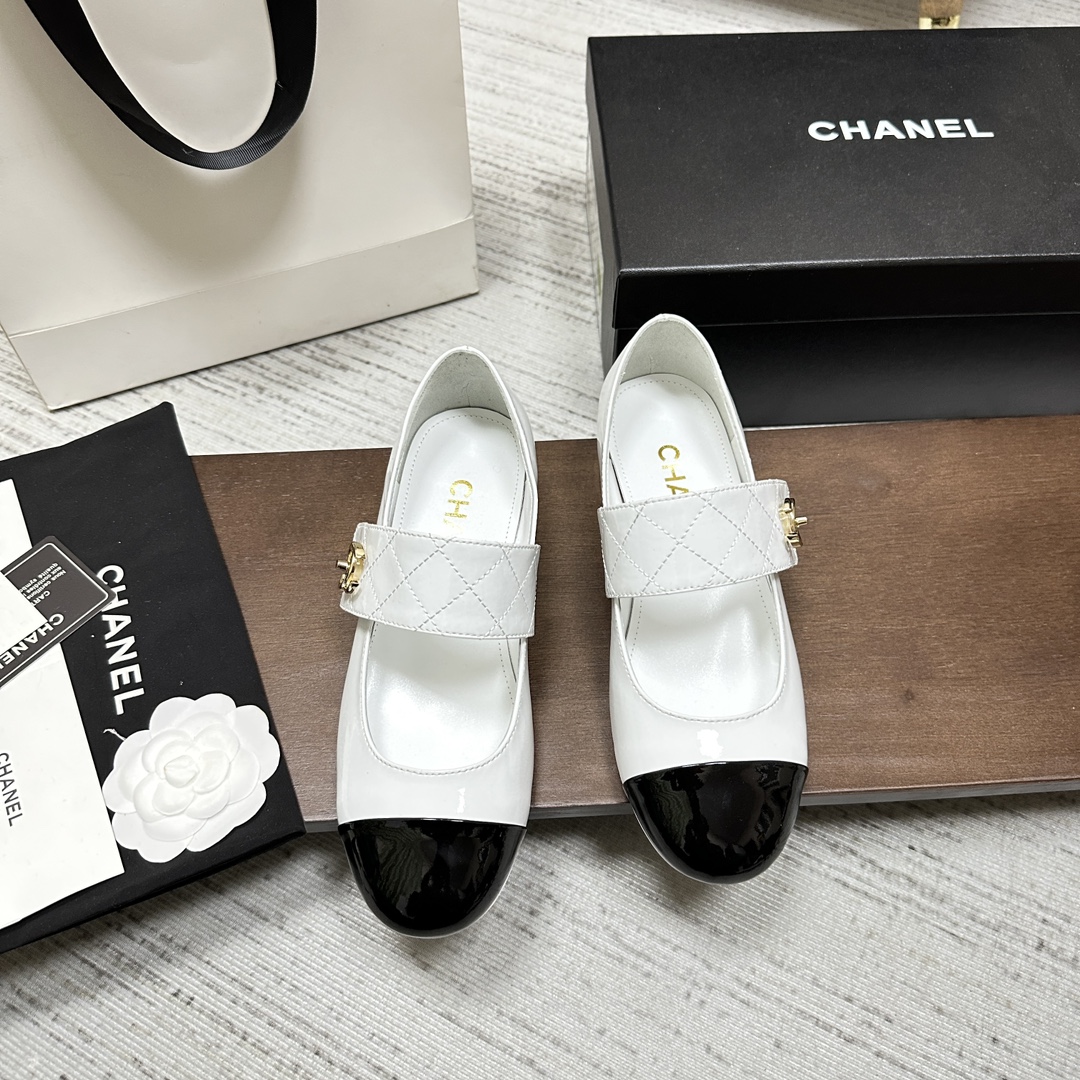 Chanel21ss小香玛丽珍单鞋顶