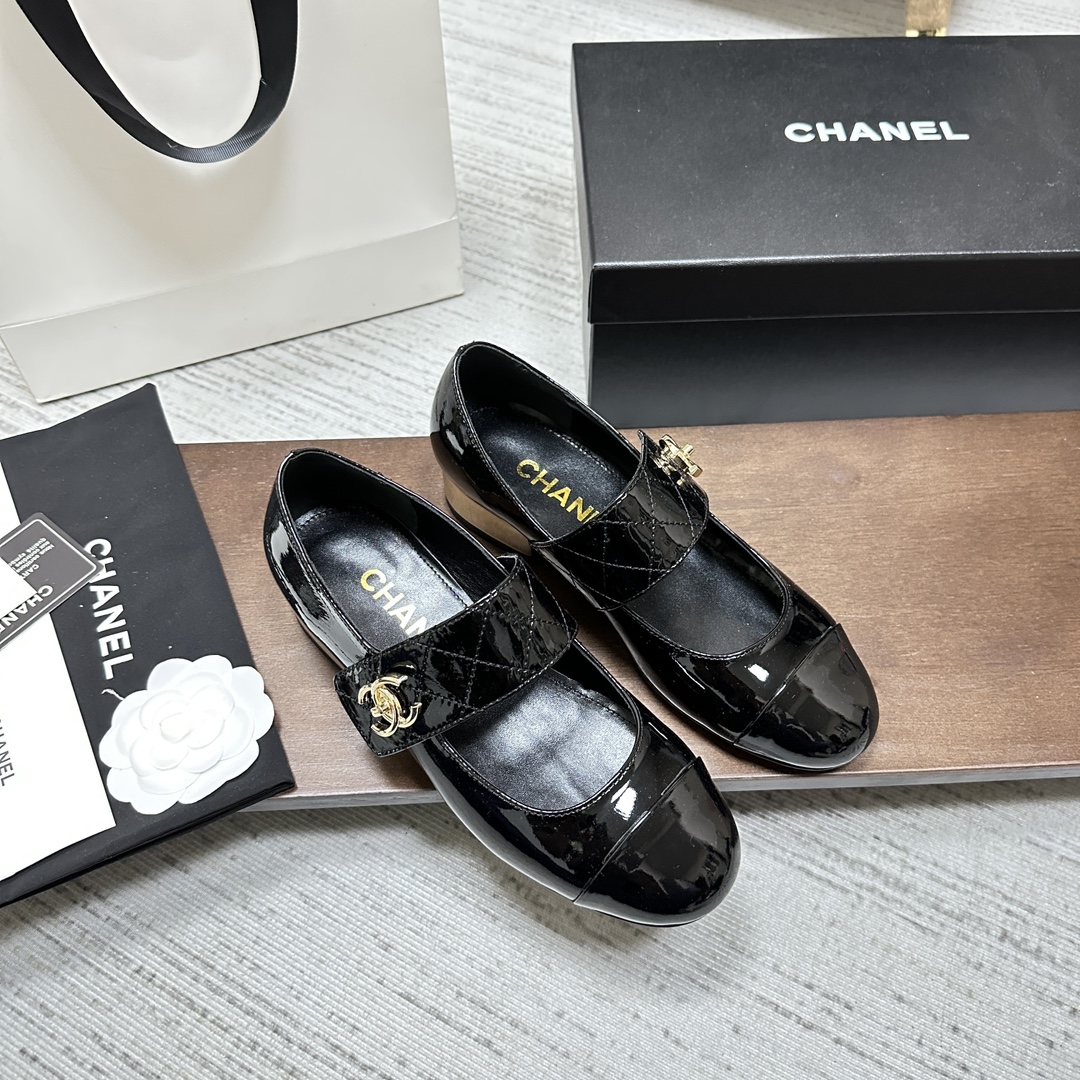Chanel21ss小香玛丽珍单鞋顶