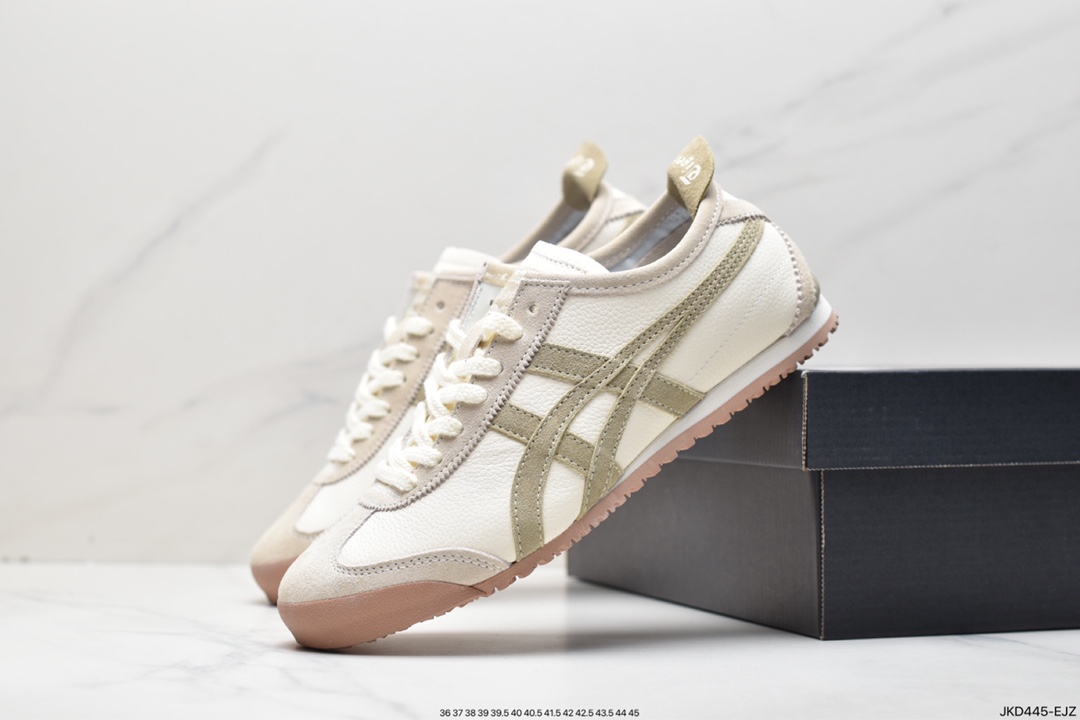 Nissan classic old brand-Onitsuka Tiger/Onitsuka Tiger Mexico 66 classic Mexican series jogging shoes 1183C076-101