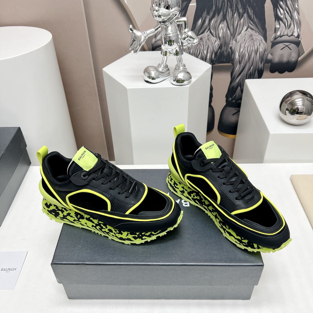 Men’s One-Size Colored Sports Shoes: Comfortable and Stylish Leisure Series - 图片 2