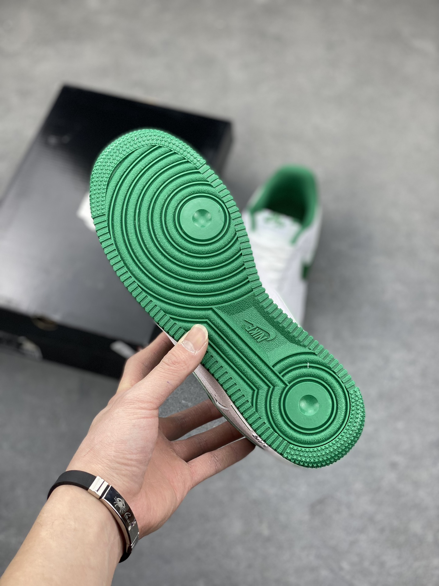 Nike Air Force 1 Low White/Green FB9128-100, Full-Length Air Cushioning 7 i1678568130 1243 5