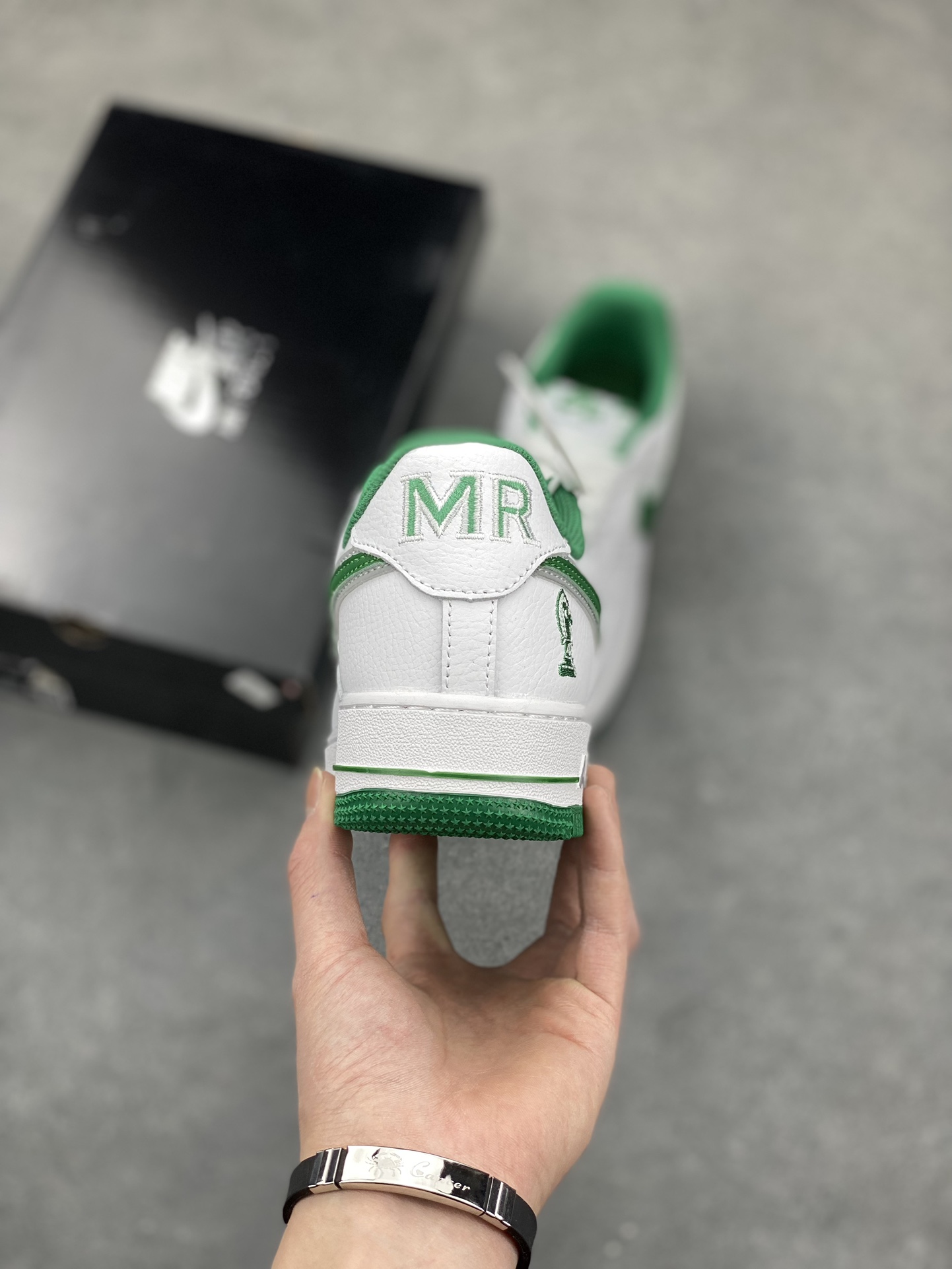 Nike Air Force 1 Low White/Green FB9128-100, Full-Length Air Cushioning 5 i1678568130 3711 3