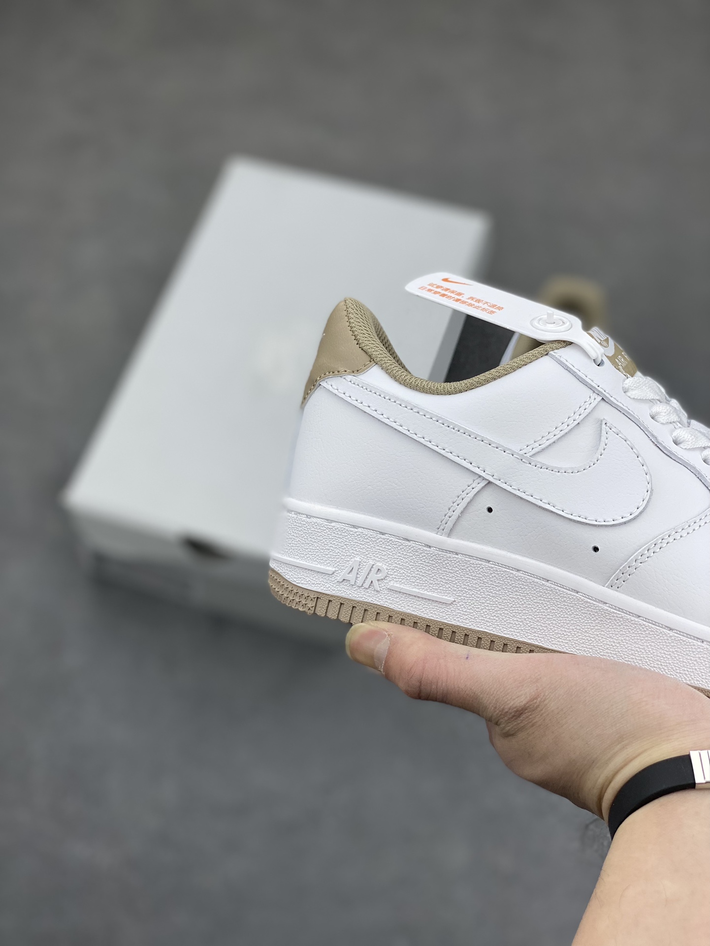 Nike Air Force 1 '07 White/Khaki DR9867-100 - Iconic Style with Comfort 6 i1678568578 499 4