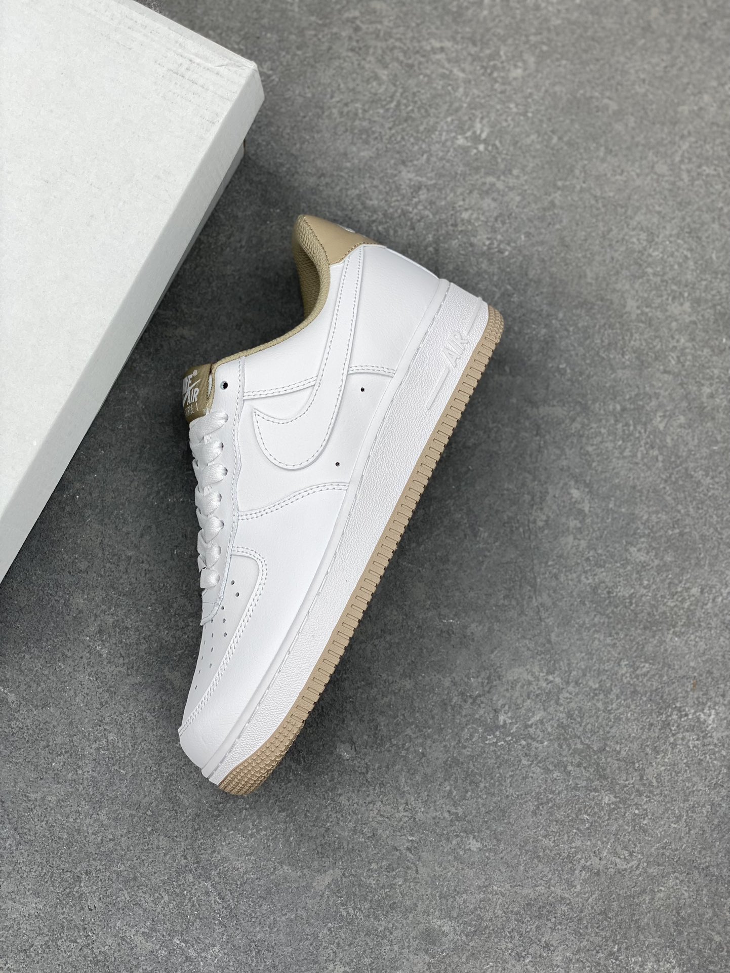Nike Air Force 1 '07 White/Khaki DR9867-100 - Iconic Style with Comfort 8 i1678568578 5832 6