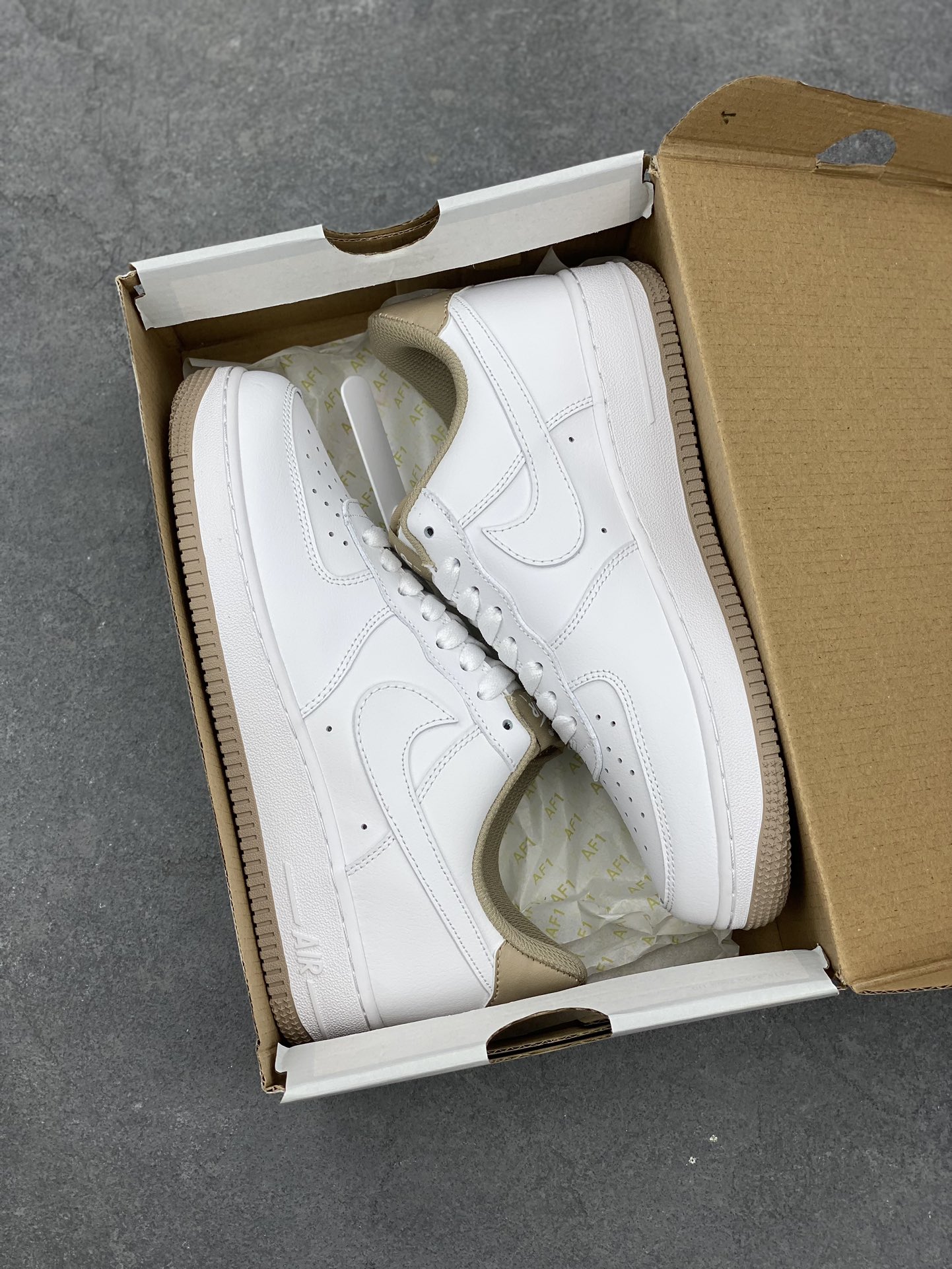 Nike Air Force 1 '07 White/Khaki DR9867-100 - Iconic Style with Comfort 10 i1678568578 8642 8