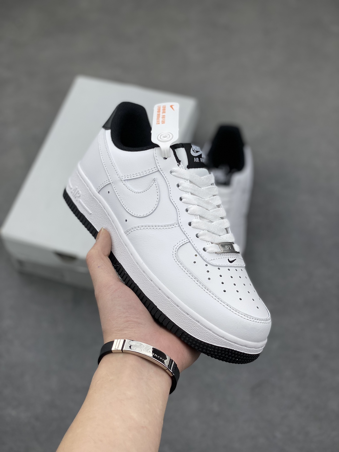 Nike Air Force 1 '07 Black Bottom: Iconic Style, Ultimate Comfort Sneakers