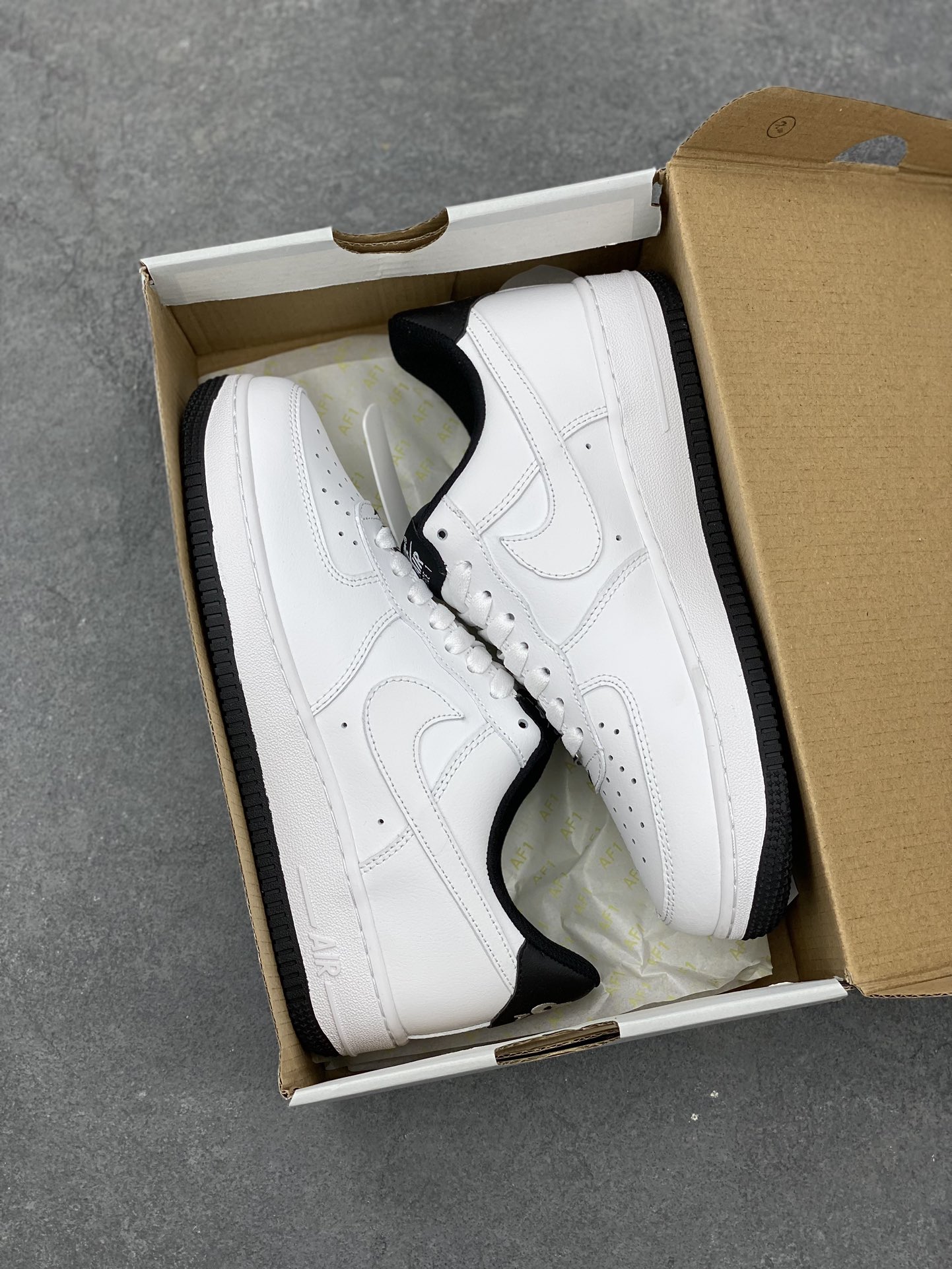 Nike Air Force 1 '07 Black Bottom: Iconic Style, Ultimate Comfort Sneakers 10 i1678568790 8867 8