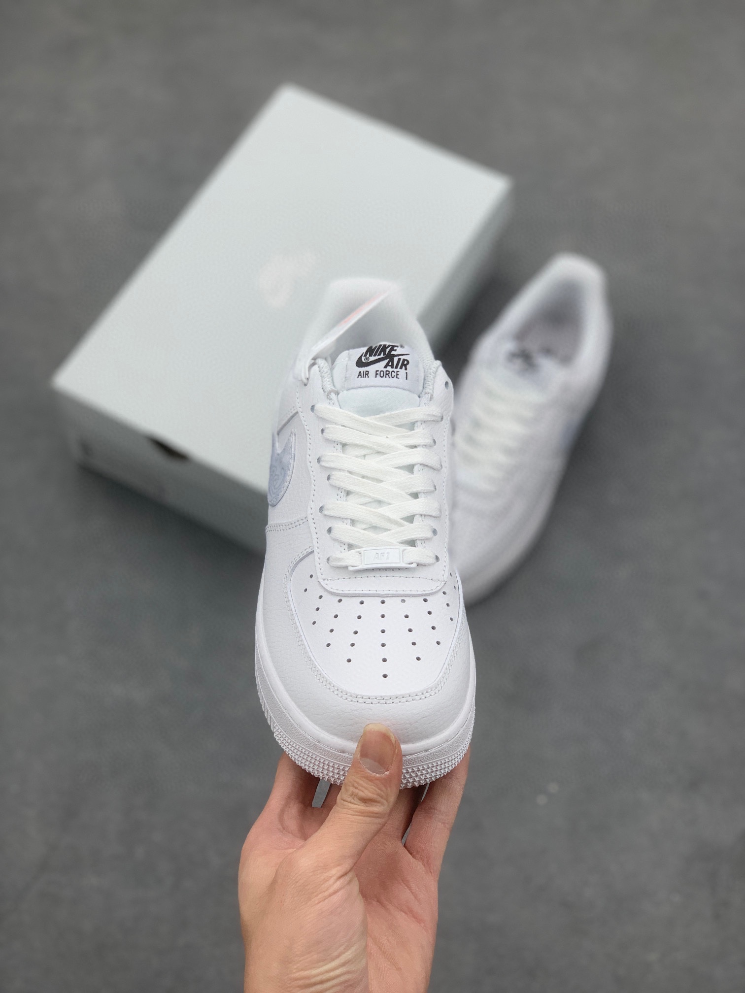 Nike Air Force 1 Low 'Grey White Paisley' Casual Shoes DJ9942-100 3 i1678569763 3165 1