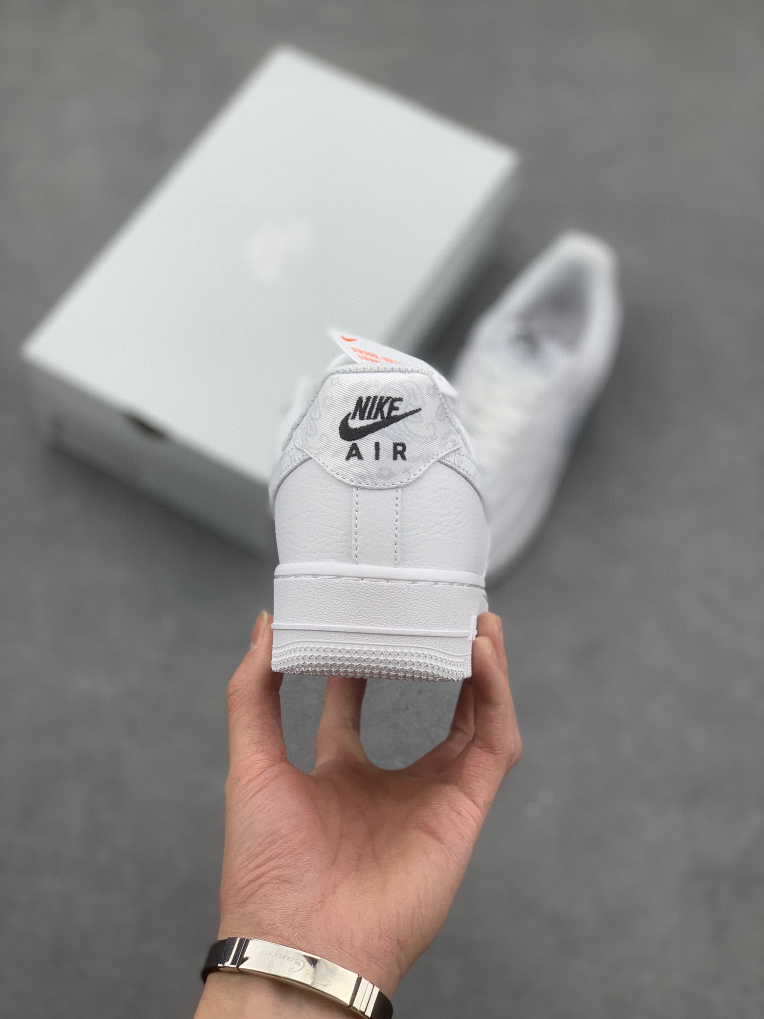 Nike Air Force 1 Low 'Grey White Paisley' Casual Shoes DJ9942-100 5 i1678569763 758 3