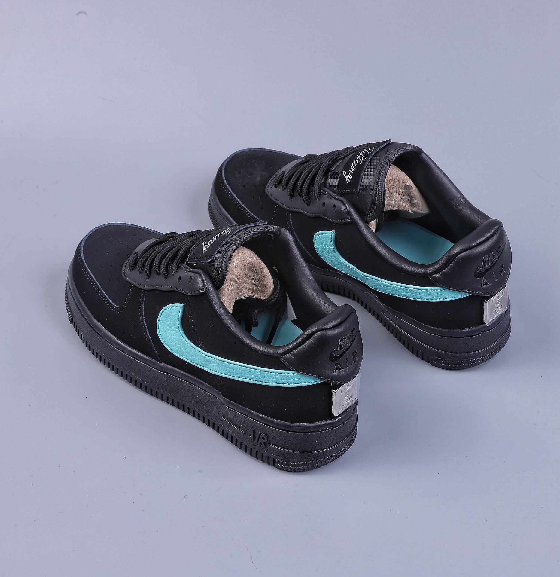 Tiffany & CO. x Air Force 1 Low ”1837” Tiffany joint black and blue hook DZ1382-001