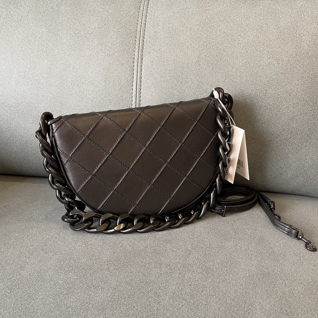 Tory Burch FLEMING 迷你软皮新月包