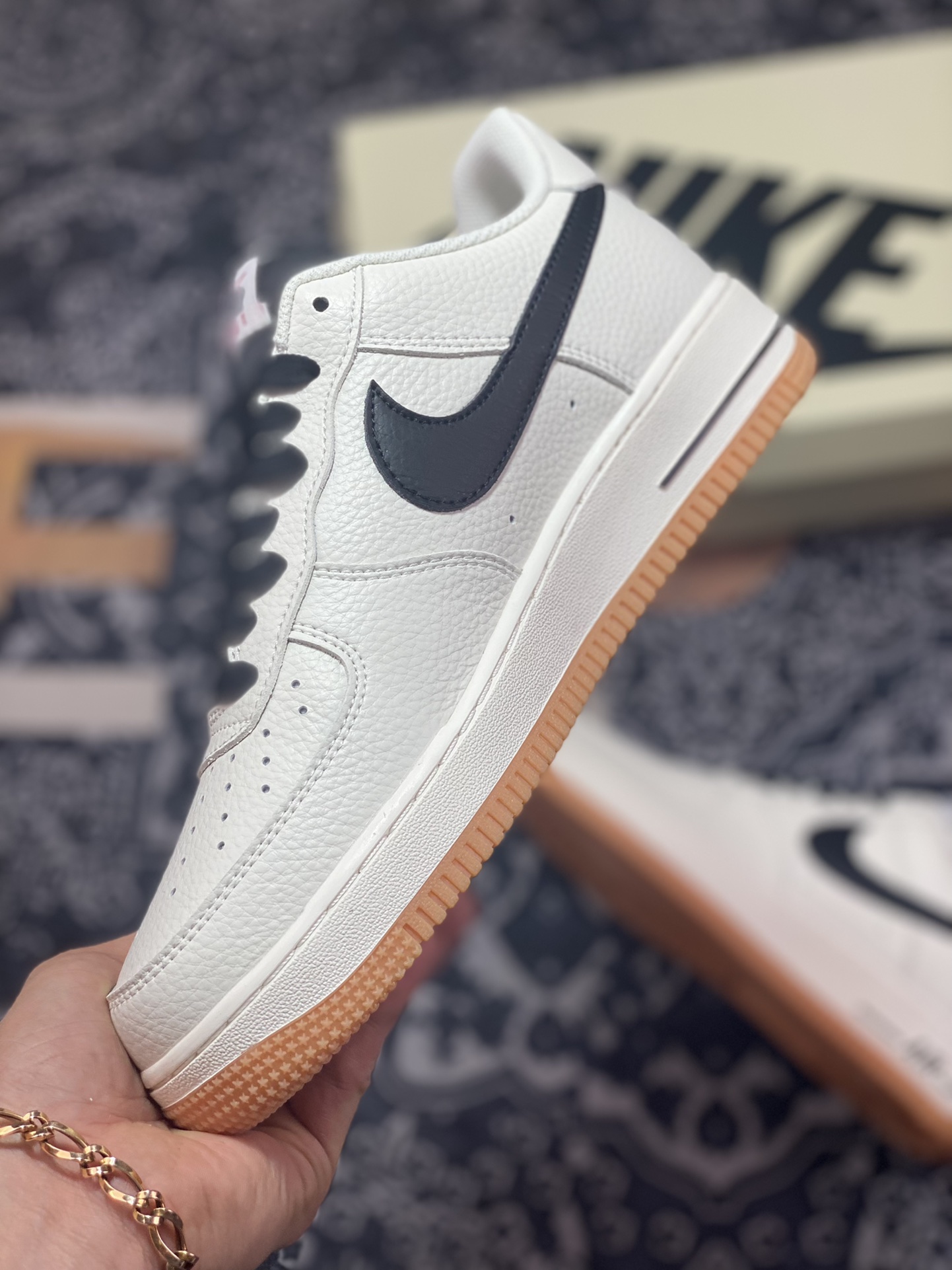 Air Force 1 '07 Low 米白黑生胶 ML2022-116