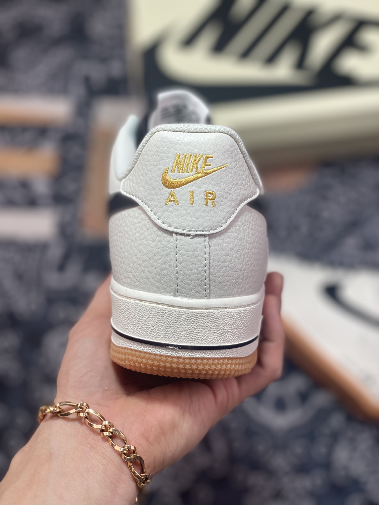 Air Force 1 '07 Low 米白黑生胶 ML2022-116