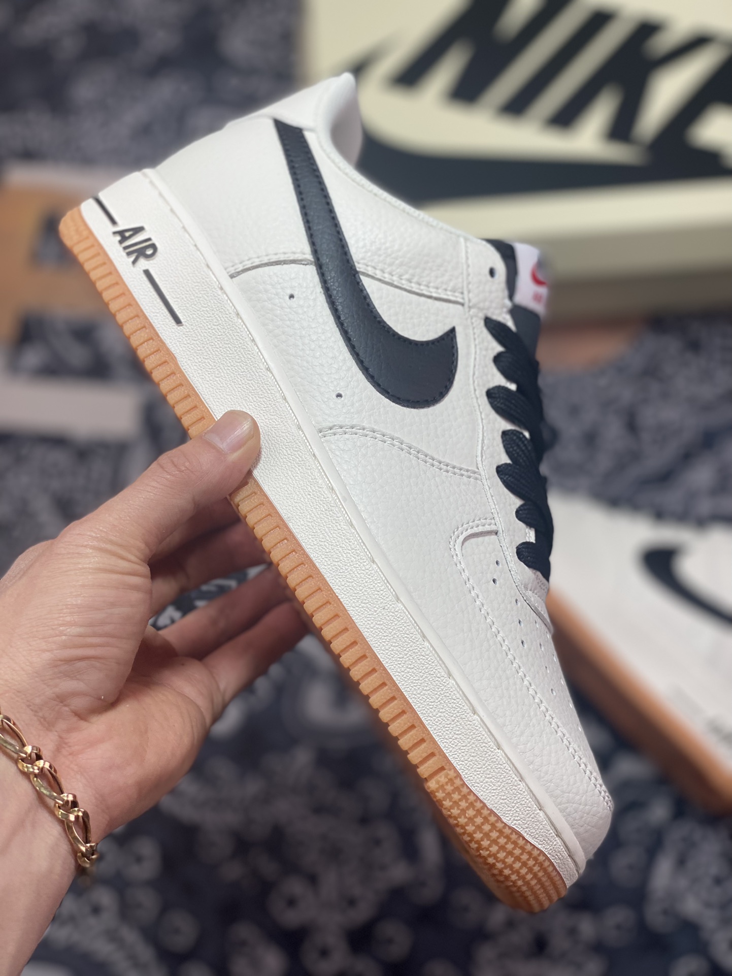 Air Force 1 '07 Low 米白黑生胶 ML2022-116