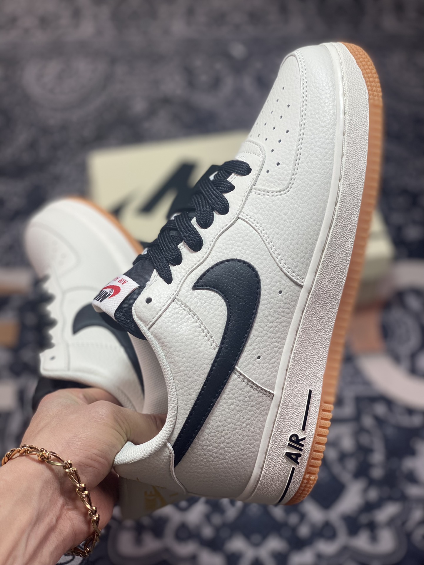 Air Force 1 '07 Low 米白黑生胶 ML2022-116