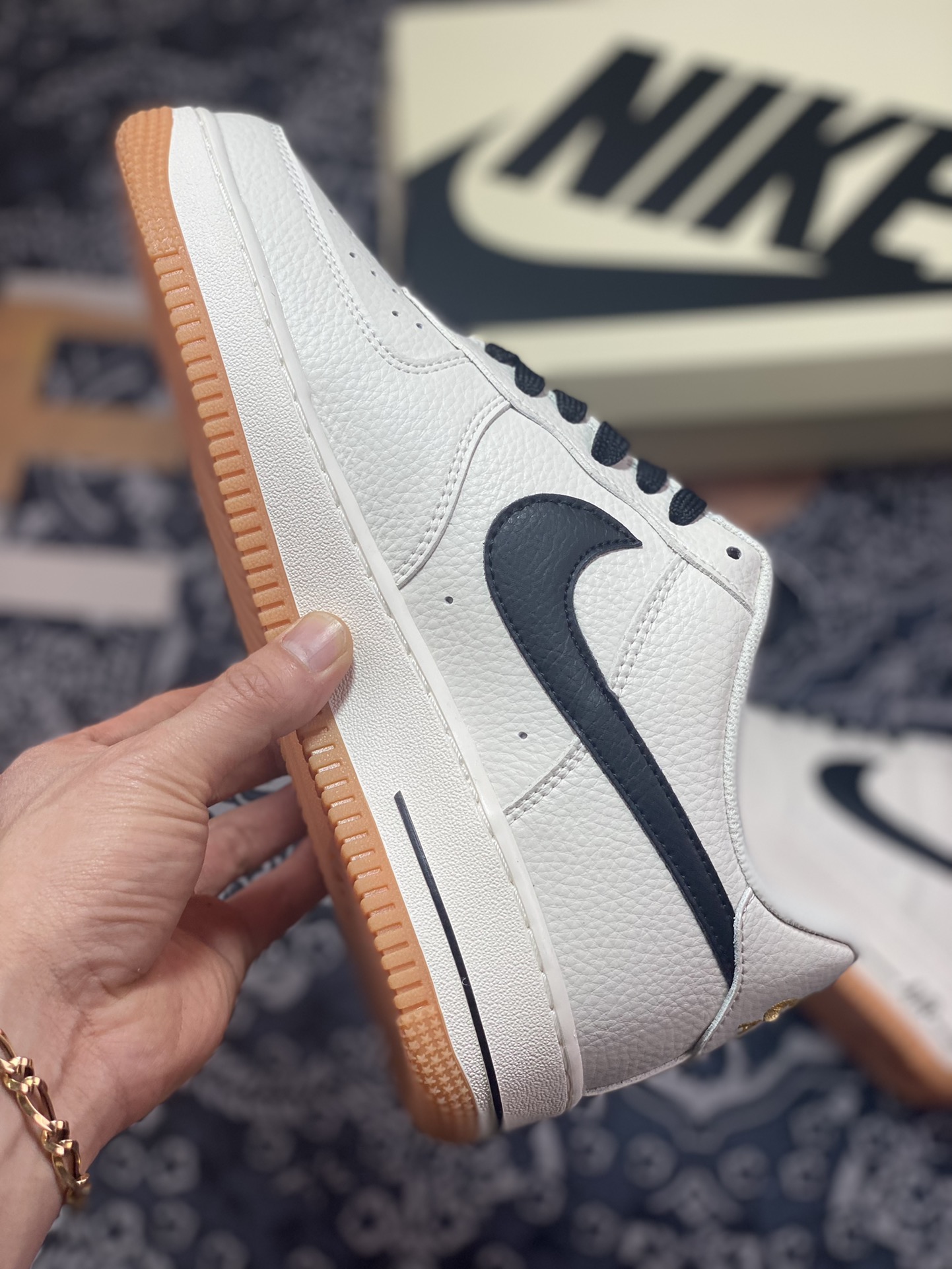 Air Force 1 '07 Low 米白黑生胶 ML2022-116