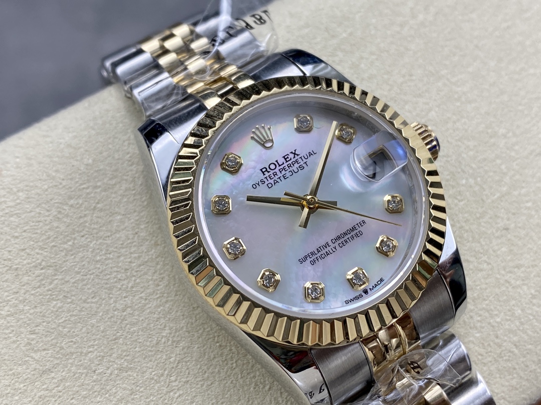 SK Factory 劳力士Rolex 女款 日志型31mm 自動巻き腕時計