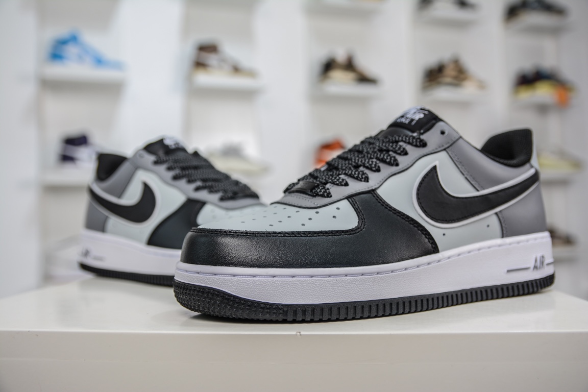 Air Force 1 '07 Low gray black original last original cardboard TP5558-756