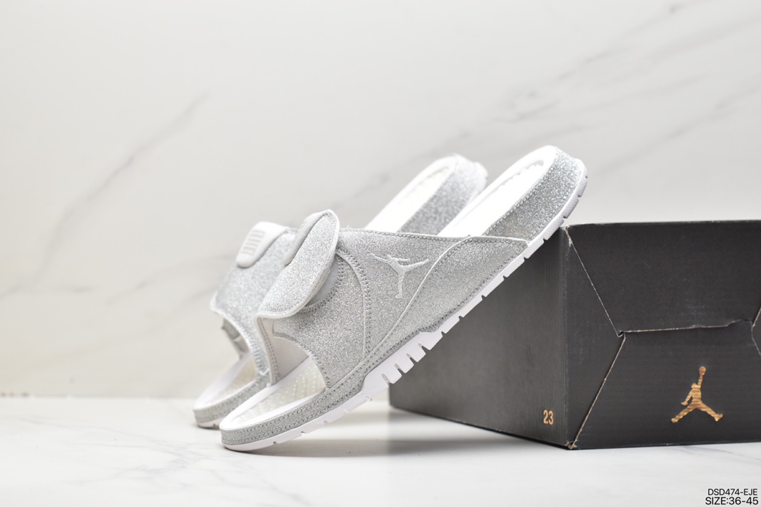 耐克NIKE JORDAN Hydro Xi Retro乔丹 个性抗磨防滑底拖鞋沙滩鞋