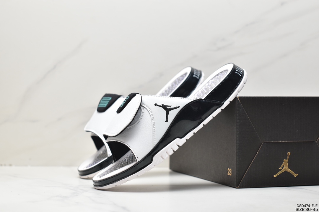 耐克NIKE JORDAN Hydro Xi Retro乔丹 个性抗磨防滑底拖鞋沙滩鞋
