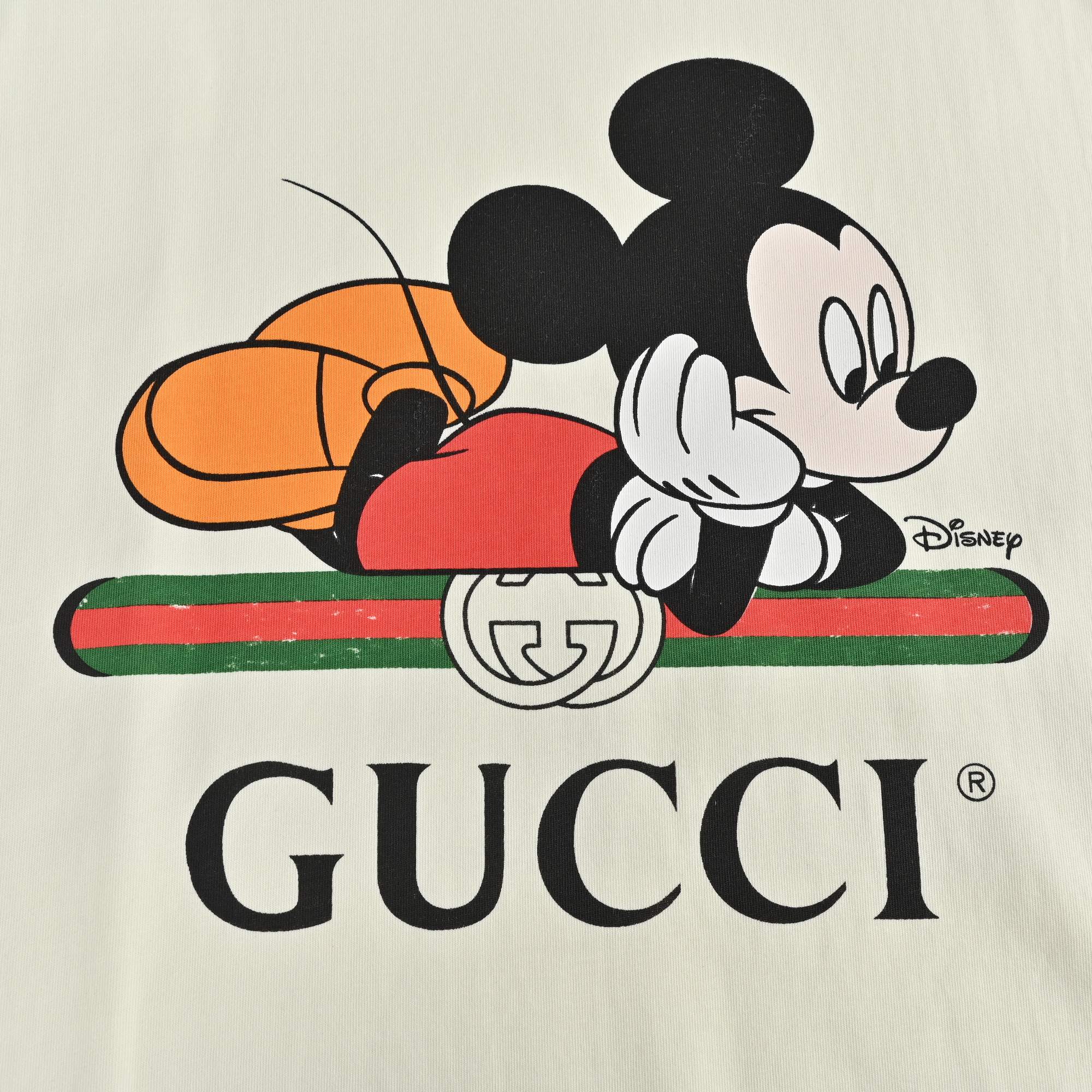 Gucci & Disney 米老鼠印花短袖