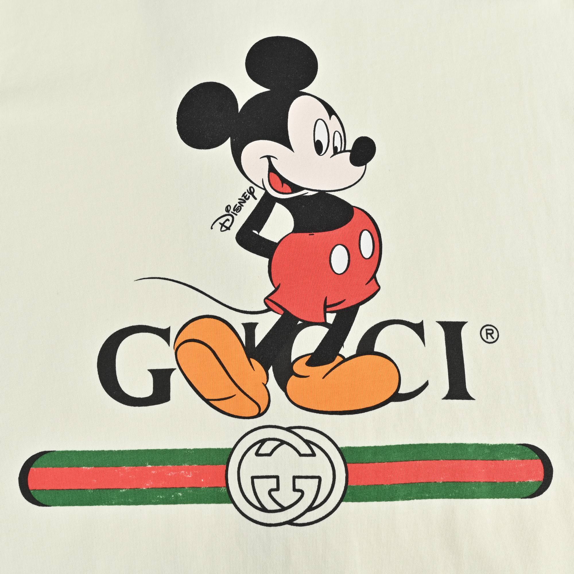 Gucci & Disney 米奇印花短袖